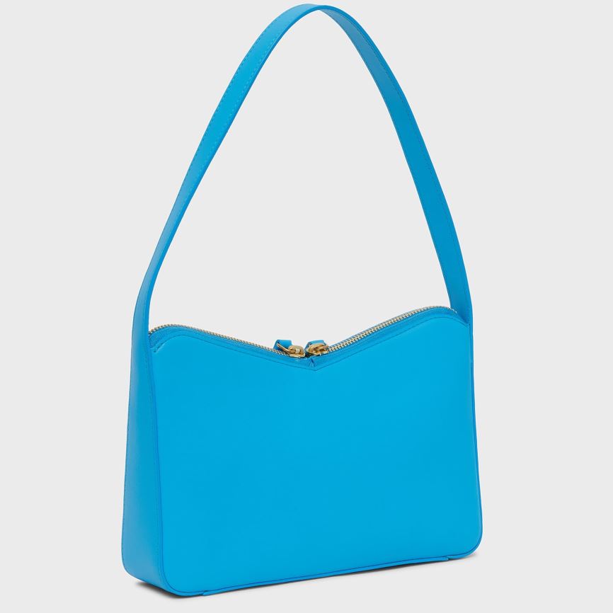 Women's Mansur Gavriel M Frame Baguette Baguette Bag Blue | AU 5721GN